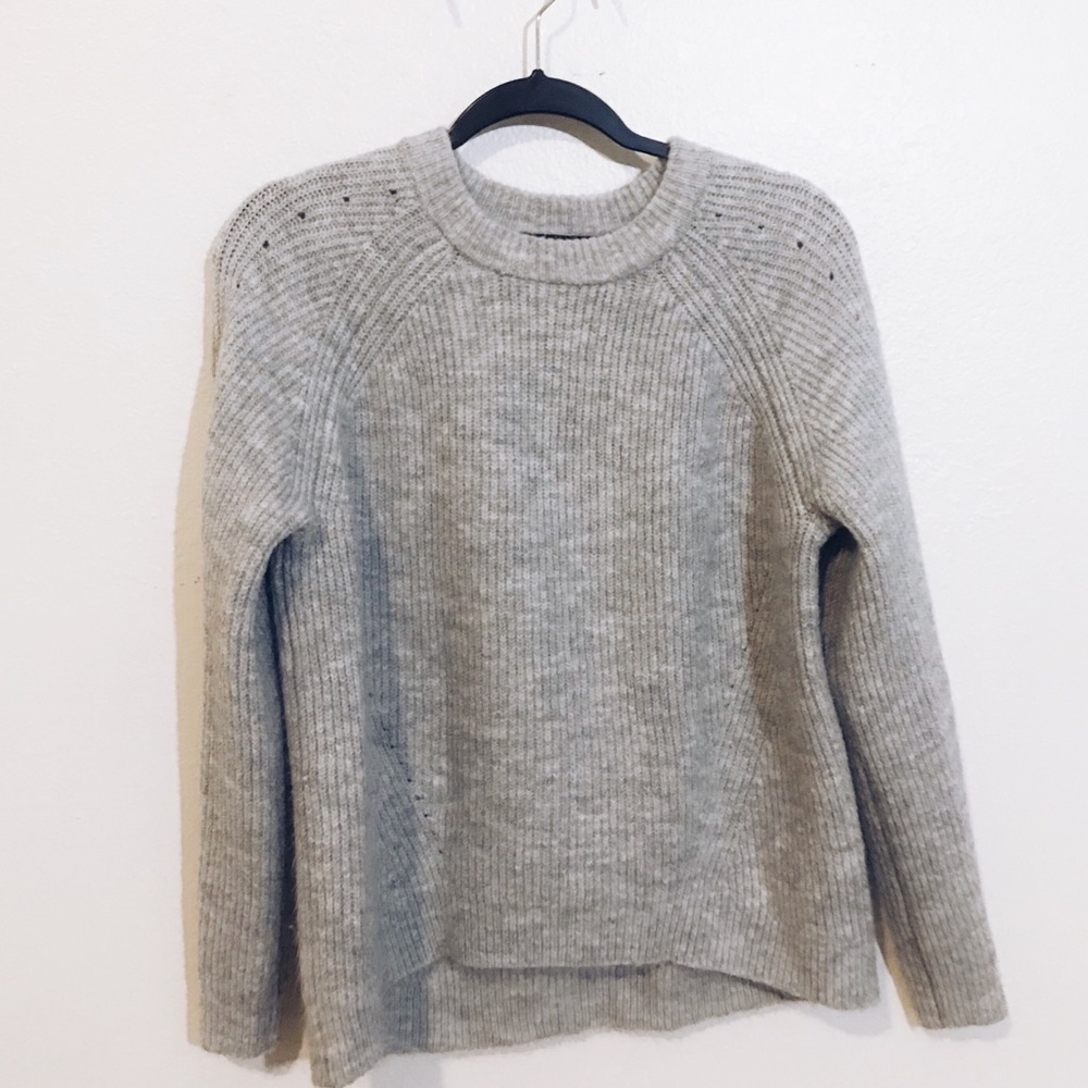Grey Knit Sweater